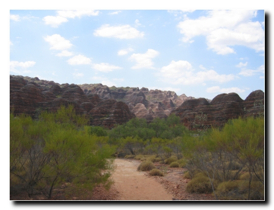 12 Spaziergang durch die Bungles